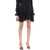 Isabel Marant Jorena Mini Skirt With Lace Inserts BLACK