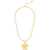 Versace La Medusa Necklace With Crystals CRYSTAL VERSACE GOLD
