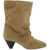 Isabel Marant Suede Reachi Ankle Boots TAUPE