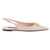 Dolce & Gabbana Slingback Ballet Flats With Dg Logo ROSA POLVERE
