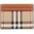 Burberry Card Holder With Tartan Pattern ARCHIVE BEIGE
