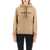 Burberry Poulter Hoodie With Logo Print CAMEL