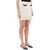 Self-Portrait Knitted Mini Skirt With Sequins CREAM