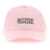 Ganni Baseball Cap With Logo Embroidery SWEET LILAC