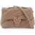 Pinko Love Mini Puff Maxi Quilt Bag BISCOTTO ZENZERO ANTIQUE GOLD