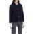 Thom Browne Cotton-Cashmere Knit Jacket NAVY