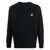 MAISON KITSUNÉ Maison Kitsuné Chillax Fox Crew Neck Sweatshirt Black