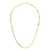 HATTON LABS Hatton Labs 18Kt Gold Plated Chain Necklace GREY