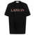 Lanvin Lanvin T-Shirt With Embroidery Black