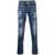 John Richmond John Richmond Iggy Skinny Jeans With Patent Leather Effect BLUE