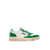 AUTRY Autry In White And Green Leather With Worn Effect WHITE