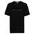 Stella McCartney Stella Mccartney Cotton T-Shirt With Logo Print BLACK