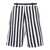 Moschino Moschino Striped Chino Shorts Black