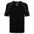 GCDS Gcds Cotton T-Shirt With Comma Black