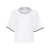 Brunello Cucinelli Brunello Cucinelli Knitted Top With Contrasting Edges WHITE