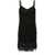 Balmain Balmain Short Dress With Embroidery Black