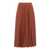 Clips Clips Long Skirt. BROWN