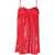 Ganni Ganni Sequins Mini Dress RED