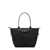 Longchamp 'Le Pliage Energy L' Black Tote Bag With Engraved Logo In Econyl® Woman Black