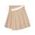 LOW CLASSIC Low Classic Pleated Midi Wrap Skirt Clothing BROWN