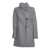 Fay Fay Single-Breasted Coat GRAY