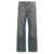 Lanvin Lanvin Logo Print Jeans MULTICOLOR