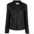 MM6 Maison Margiela Mm6 Maison Margiela Pinstripe Padded Suit Jacket Black