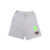 MSGM Bermuda shorts with print Gray