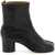 Maison Margiela Leather Tabi Ankle Boots BLACK
