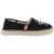 Kenzo Canvas Espadrilles With Logo Embroidery NOIR
