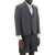 Thom Browne 4-Bar Jacket In Light Wool DARK GREY