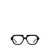 KUBORAUM KUBORAUM Eyeglasses BLACK SHINE & TRANSPARENT GREY