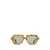 KUBORAUM Kuboraum Sunglasses DESERT ROSE & TRANSPARENT GREEN