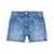 Versace Versace Jeans Shorts With Baroque Pattern Silhouette BLUE