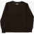 C.P. Company Kids Solid Color Crew-Neck Sweater With Sleeve Pocket Green