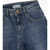 GOLDEN GOOSE KIDS Stretch Denim Jeans With Visible Stitching Blue