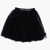 Dolce & Gabbana Kids Tulle Skirt With Logo Band Black