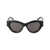 Saint Laurent Saint Laurent Eyewear Sunglasses 001 BLACK BLACK BLACK