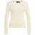 Ralph Lauren Knitted sweater with embroidered logo Beige