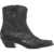 CURIOSITE Texano ankle boots Black