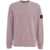 Stone Island Knit sweater with logo patch Rose