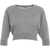 N°21 Cropped knit sweater Grey