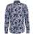 Brian Dales Shirt with tropical print Blue