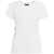 Liu Jo T-shirt with rhinestones and cut-out White