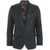 Giorgio Brato Leather blazer Black
