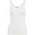 Jucca Ribbed tank top White