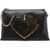 LOVE Moschino Shoulder bag with logo applique Black
