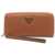 GUESS Wallet with logo Brown