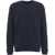 Dondup Sweater with embroidered logo Blue