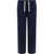 Palm Angels Pants NAVY BLUE  OFF WHITE